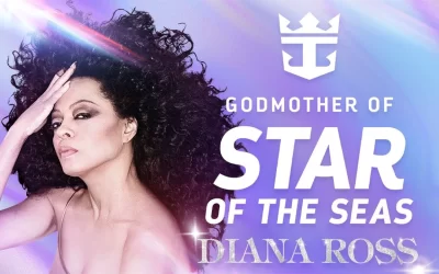 Diana Ross será madrinha do novo navio da Royal Caribbean, o Star of the Seas